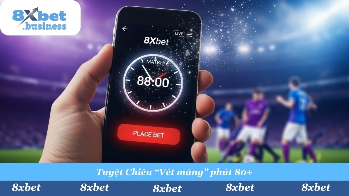 Canh đúng thời điểm vàng (cuối hiệp 1 hoặc cuối trận) là bí quyết để chiến thắng kèo rung.