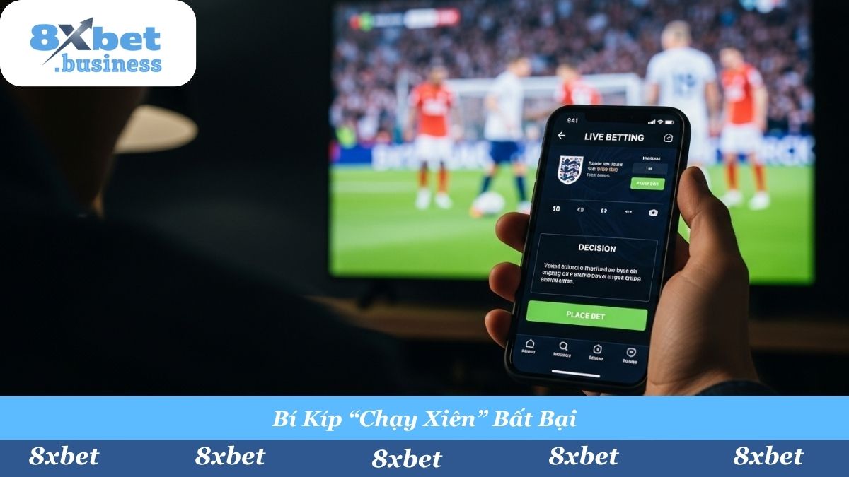 "Chạy xiên" đúng lúc là nghệ thuật giúp bạn không bao giờ trắng tay tại 8Xbet.