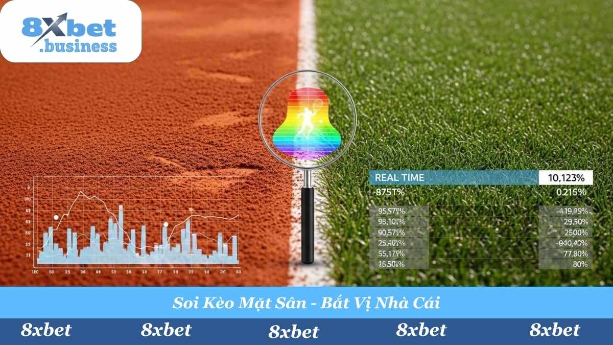 Nắm vững đặc tính từng mặt sân từ Đất nện đến Sân cỏ để đưa ra những nhận định soi kèo chuẩn xác nhất.