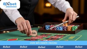Croupier đặt "Dolly" lên con số chiến thắng – hệ thống 8xbet tự động trả thưởng cho các cược trúng với tỷ lệ lên đến 1 ăn 35.
