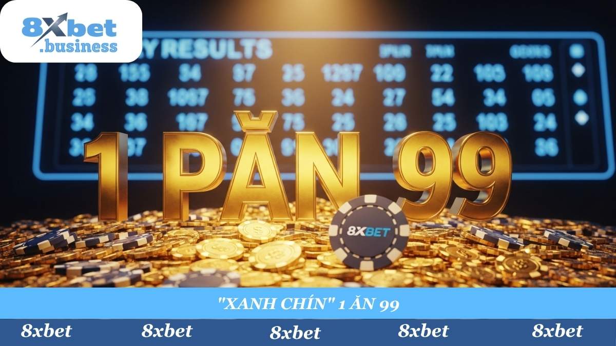 Tỷ lệ ăn thưởng "đụng nóc" thị trường! 8xbet cam kết "xanh chín" với tỷ lệ Đề "1 ăn 99" và 3 Càng "1 ăn 980" cực hấp dẫn.